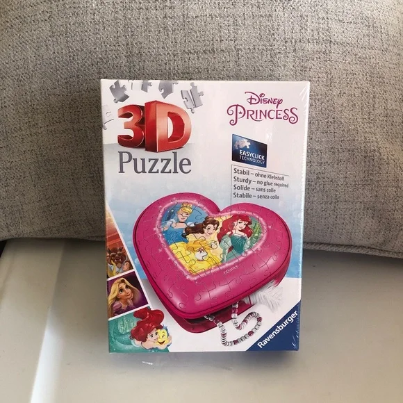 NIB Disney 3D puzzle princess jigsaw by Revensburger - Picture 1 of 5